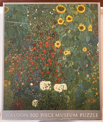 Garden with Sunflowers