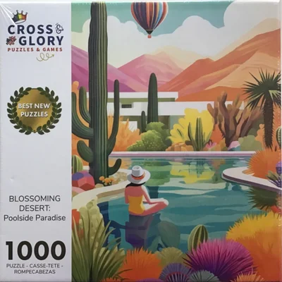 Blossoming Desert: poolside paradise