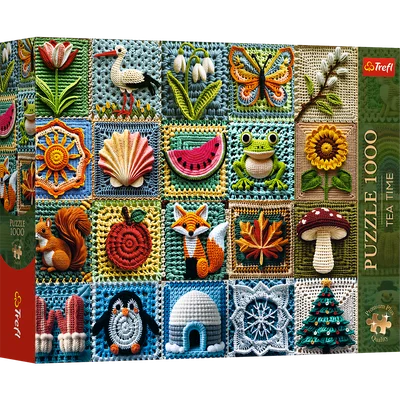 Crochet - les quatre saisons
