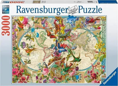 Flora and Fauna World Map
