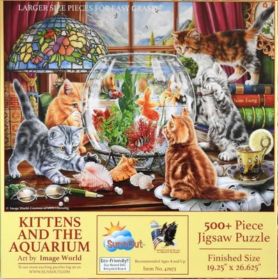 Kittens and the Aquarium