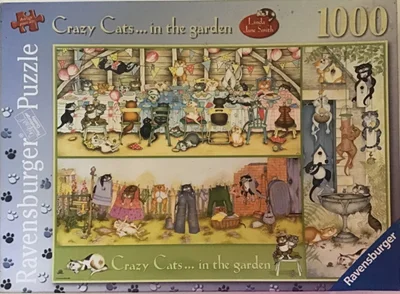 Crazy Cats …In the Garden