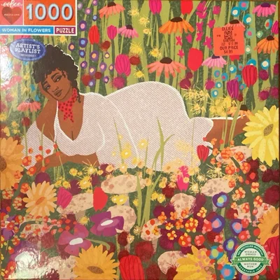 Woman in Flowers