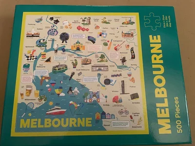 Melbourne Map Puzzle