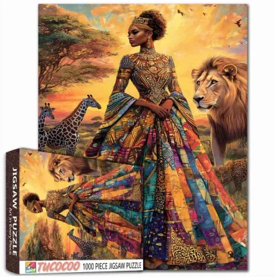 la beauté africaine à l'état sauvage
