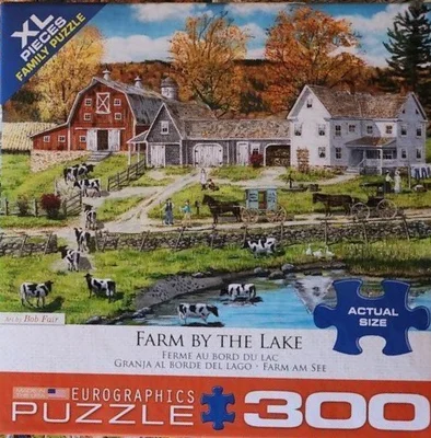 Farm by the Lake