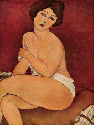 Large Seated Nude