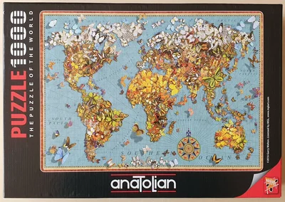 Butterfly World Map