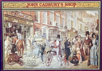 John Cadbury Shop Bull Street Birmingham in the Eighteen Thirties