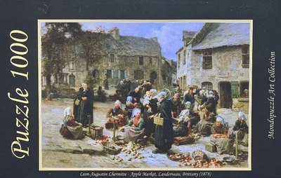 Apple Market, Landerneau, Brittany (1878)