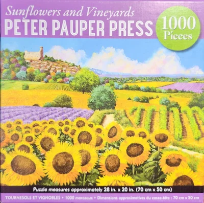 Sunflowers and Vineyards