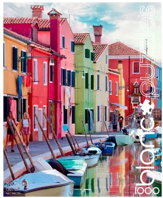 The Canals of Burano, Italy
