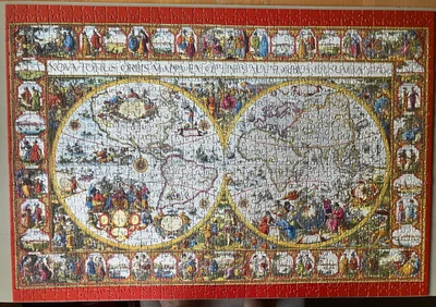 World Map 1611