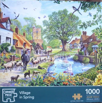 Village in Spring