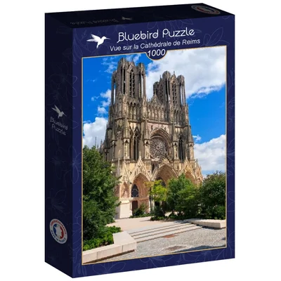 Vue sur la Cathédrale de Reims