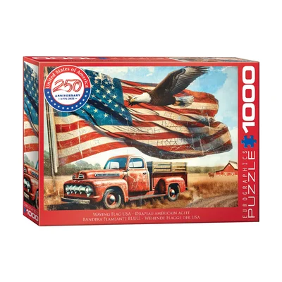 Waving Flag USA