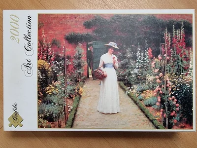 Lady in a Garden