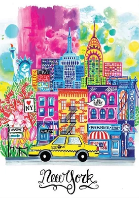 NYC Puzzle Pouch