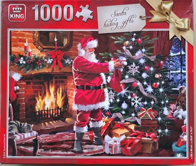 Santa Hiding Gifts