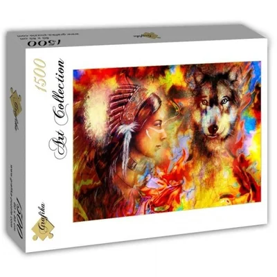 The Indian Woman and the Wolf