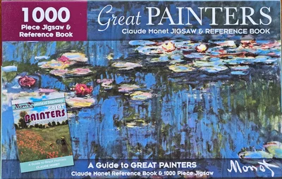 Claude Monet Jigsaw and Reference Book