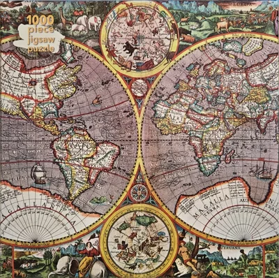 World Map, 1607