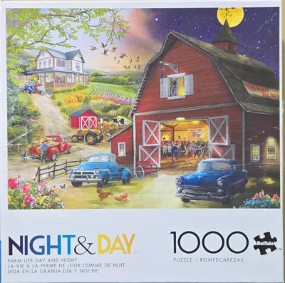 Farm Life Day and Night