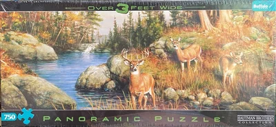 Deer and Pines