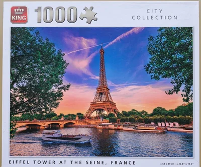 Eiffel Tower at the Seine, France