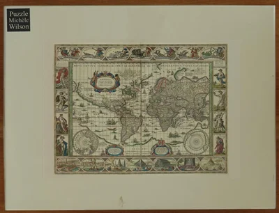 Big World Map (Nova Totius Terrarum Orbis Geographica ac Hydrographica Tabula)