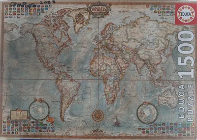 Political map of the world