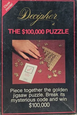 The $100,000 Puzzle