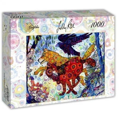 Wolves in a Blue Wood