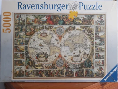 Historical map of the world