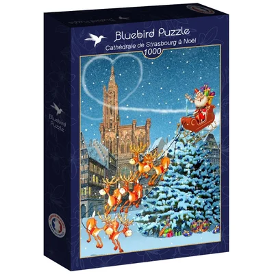 Cathédrale de Strasbourg à Noël