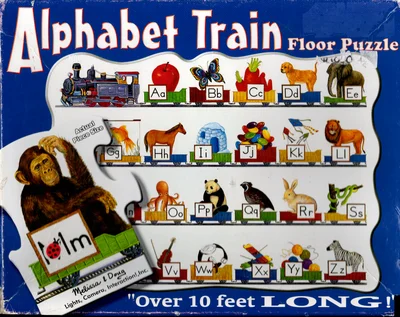 Alphabet Train Floor Puzzle