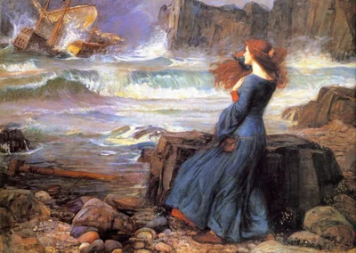 Miranda in the Tempest