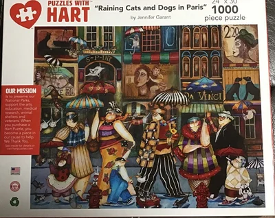 Raining Cats and Dogs in Paris