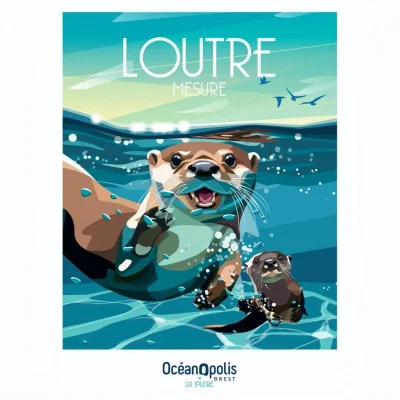 Loutre Mesure - Oceanopolis