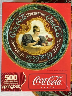 Hilda Clark, the first Coca-Cola Girl.