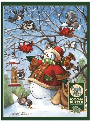 Frosty Feeds His Friends
