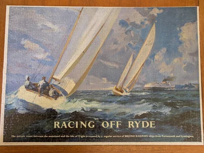 Racing off Ryde