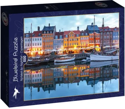 Nyhavn à la Tombée de la Nuit - Copenhague