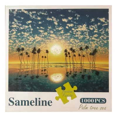 Palm tree sea