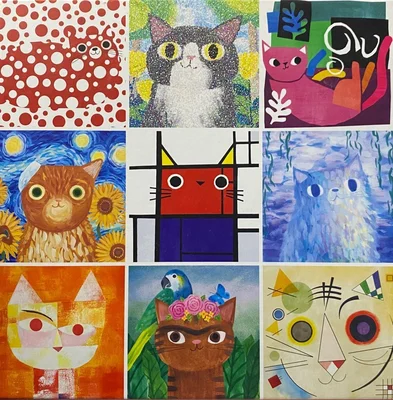 Artsy Cats