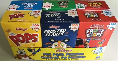 Kellogg’s Fun Pack Puzzles