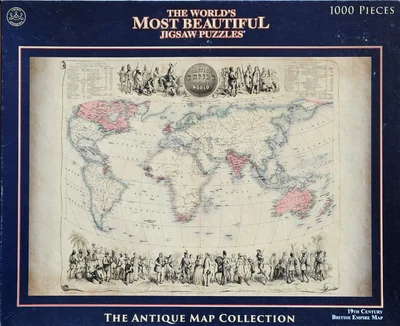 19th Century British Empire Map