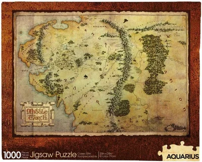 The Hobbit Map