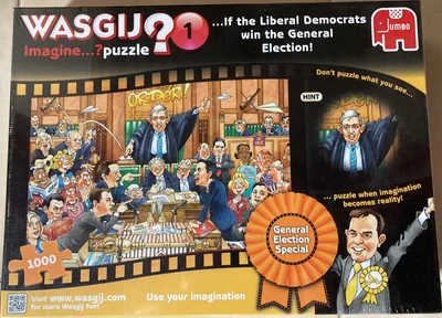 Wasgij Imagine...? # 1 ...If the Liberal Democrats win the General Election!