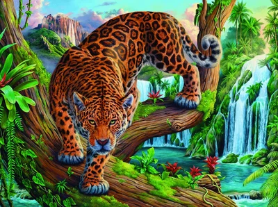 Prowling Leopard